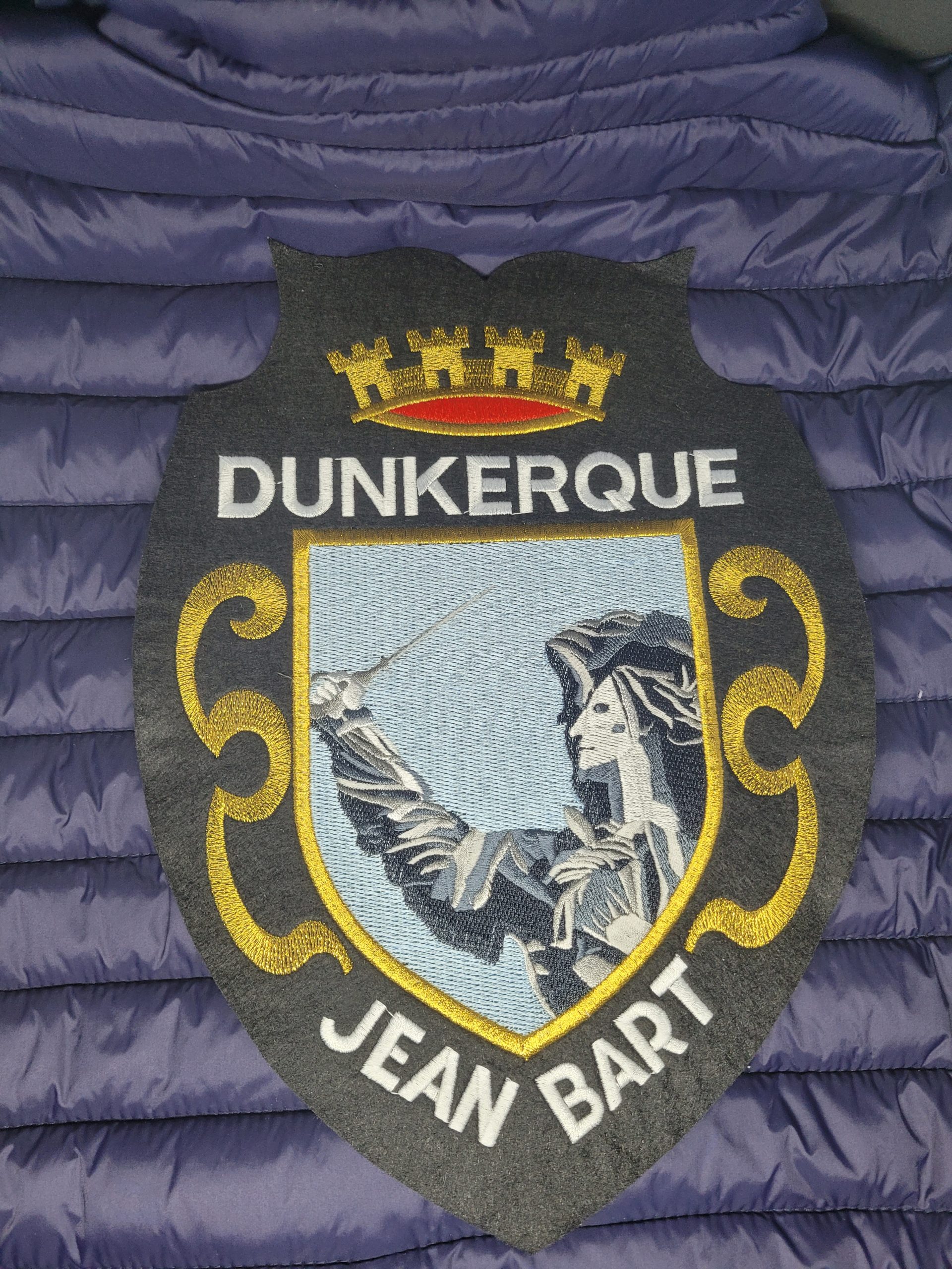 Écusson Dunkerque Jean Bart - Grand - FiftyFête